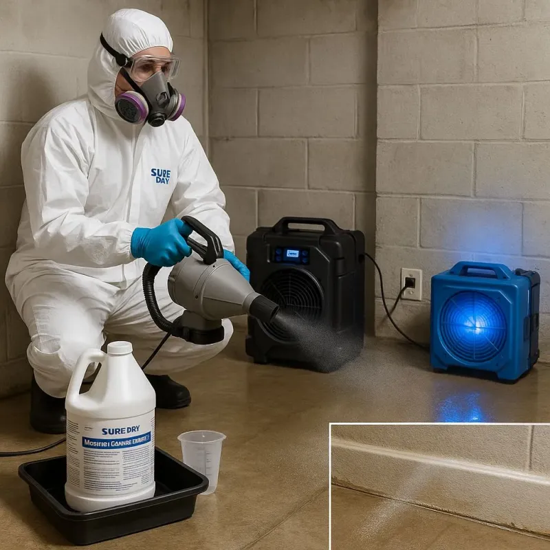 Sanitization and Odor Removal process in Rosendale Village, NY